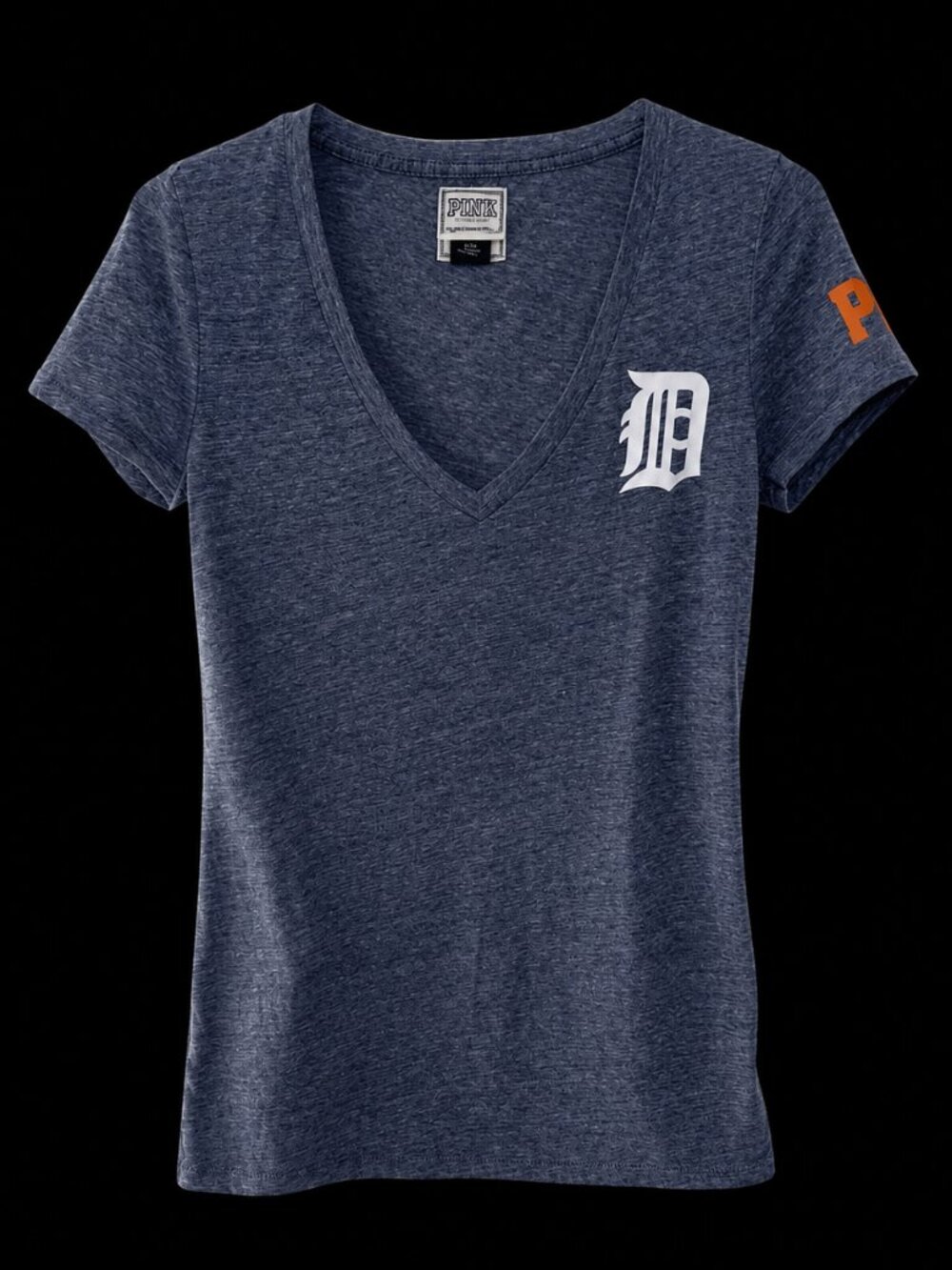 PINK Victoria’s Secret Detroit Tigers Shirt Women’s Small 5th & Ocean Strike ’Em